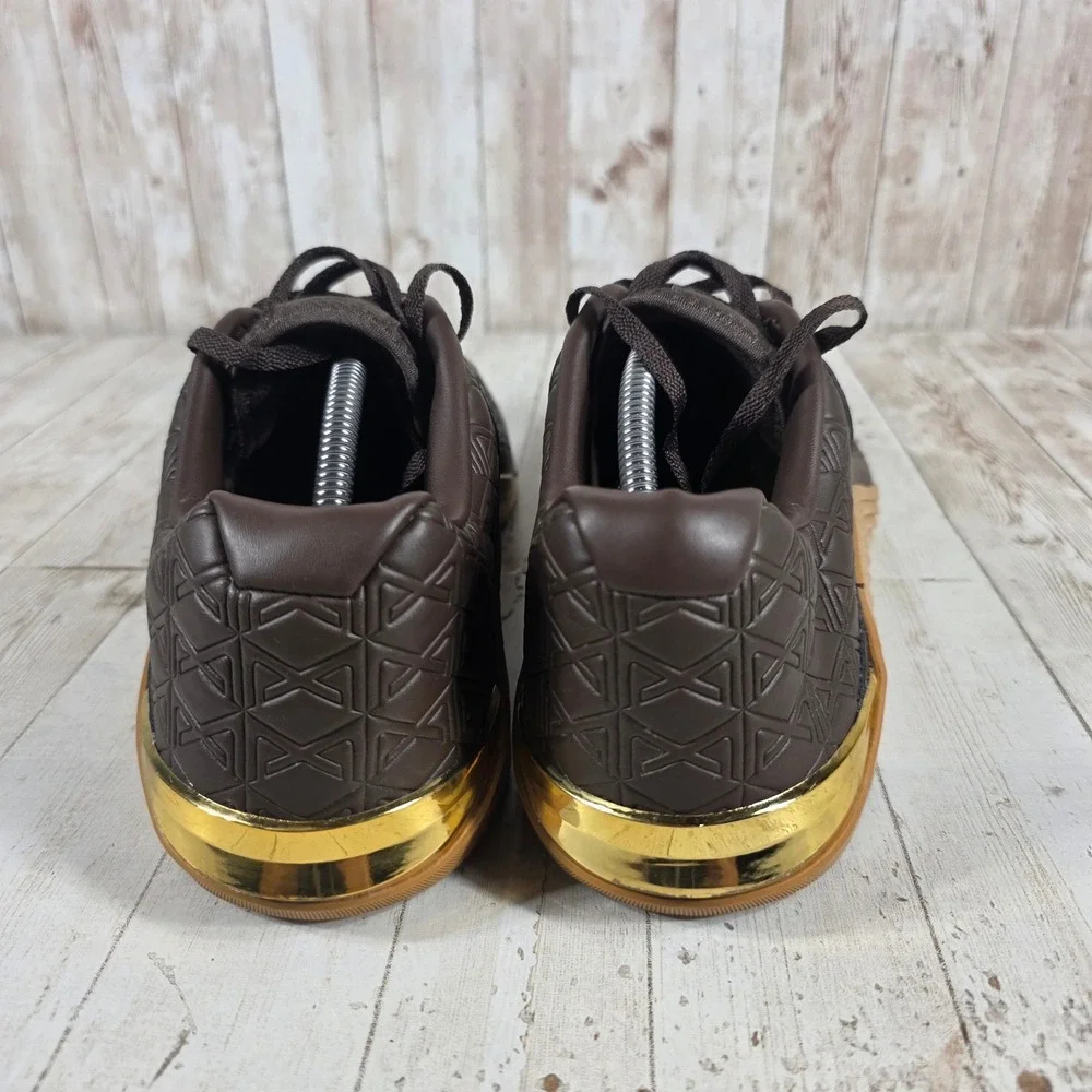 Nike Metcon 6 Baroque Brown Gum‎ Gold Mens Training Shoes CV1262-200 Size 12.5